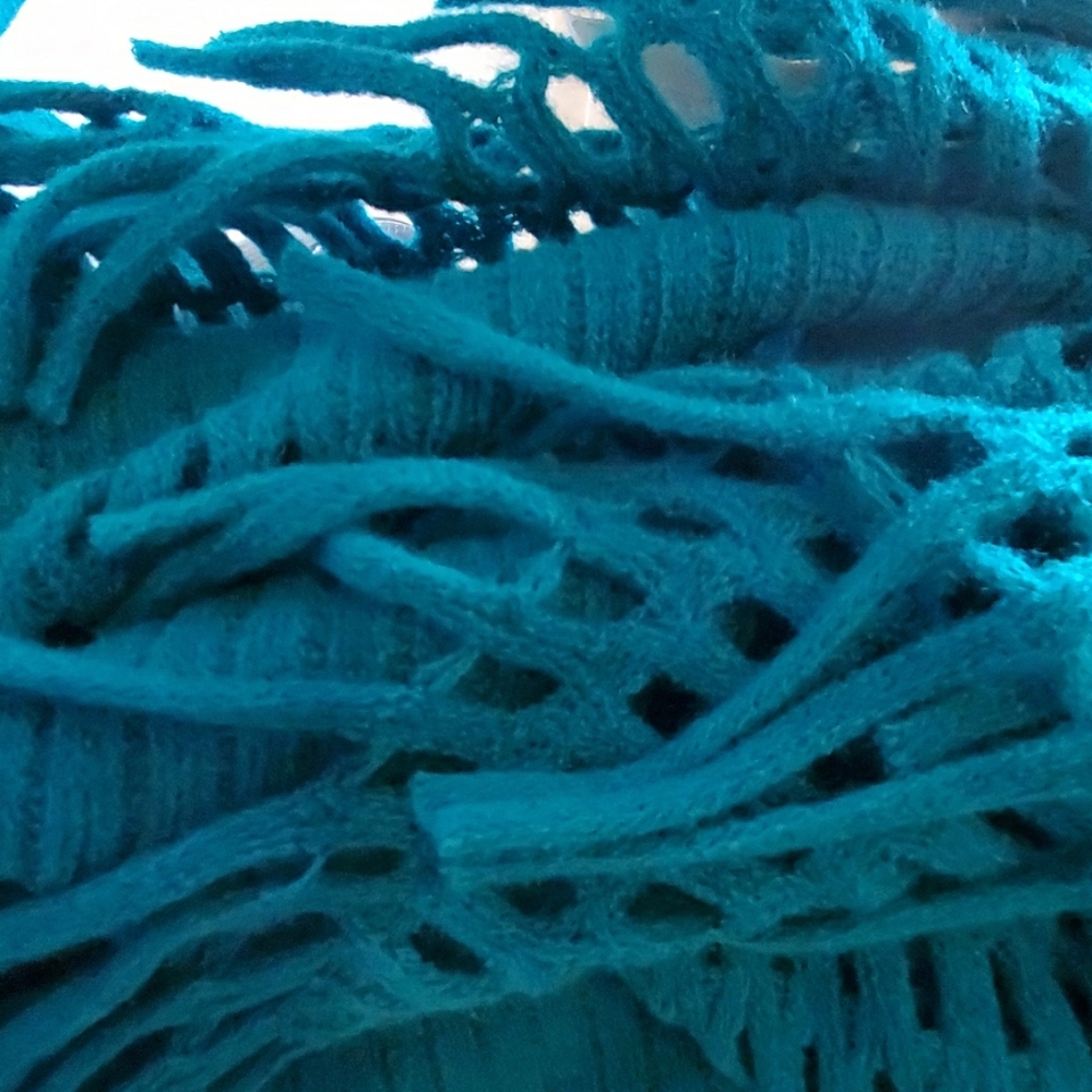 Teal Infinity Scarf